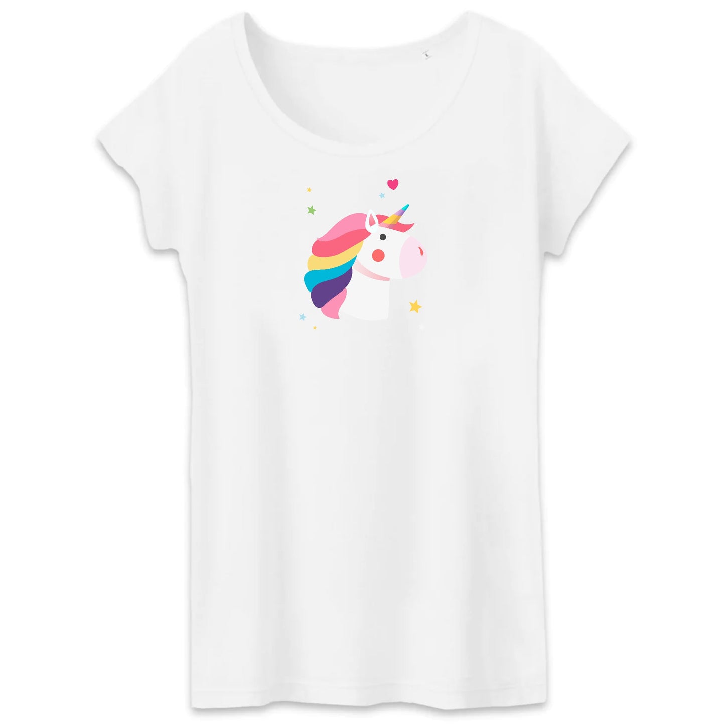 T shirt Femme Tête de licorne