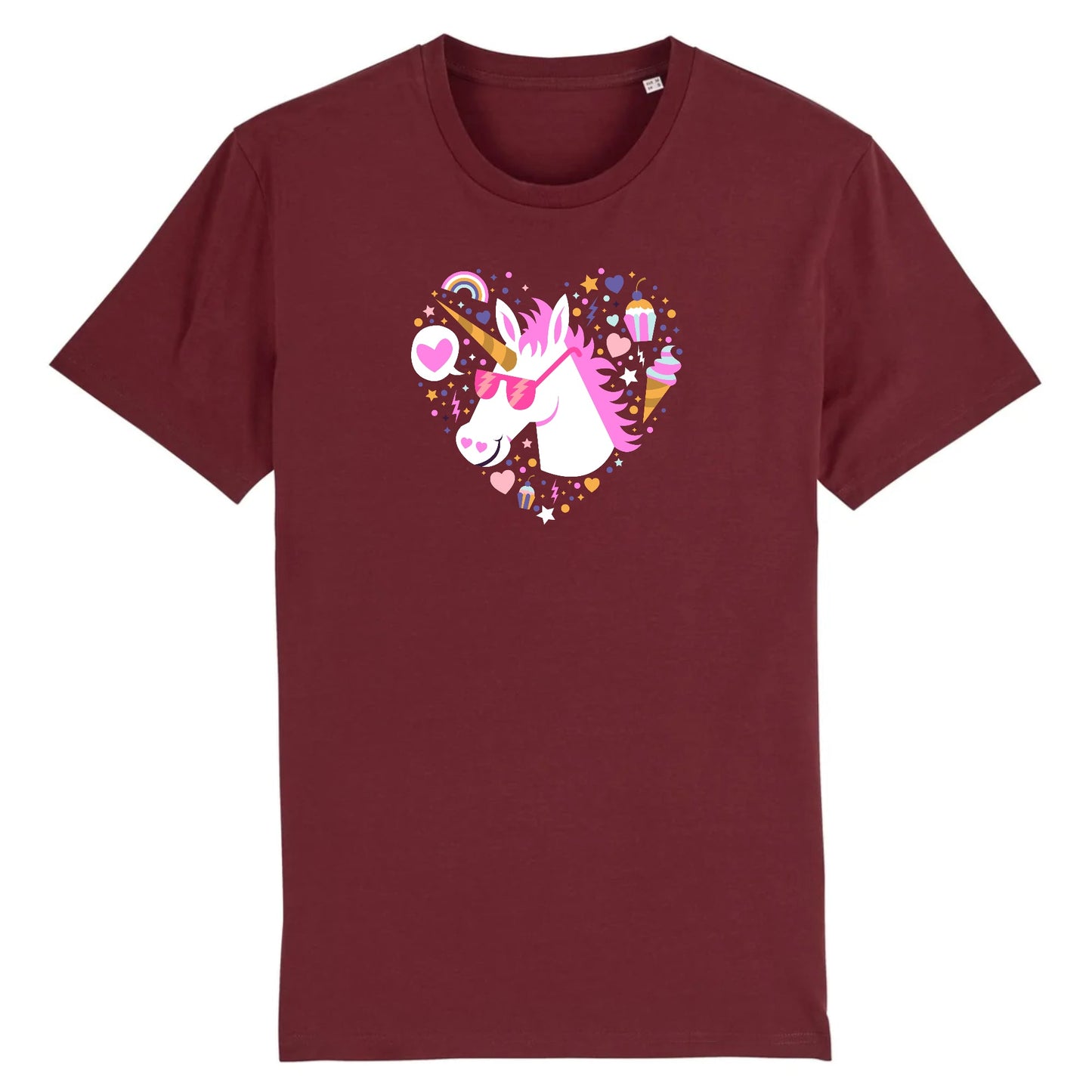 T shirt Licorne avec lunettes