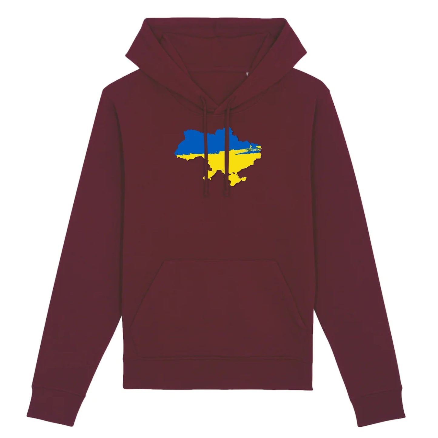 Sweat à capuche Ukraine carte