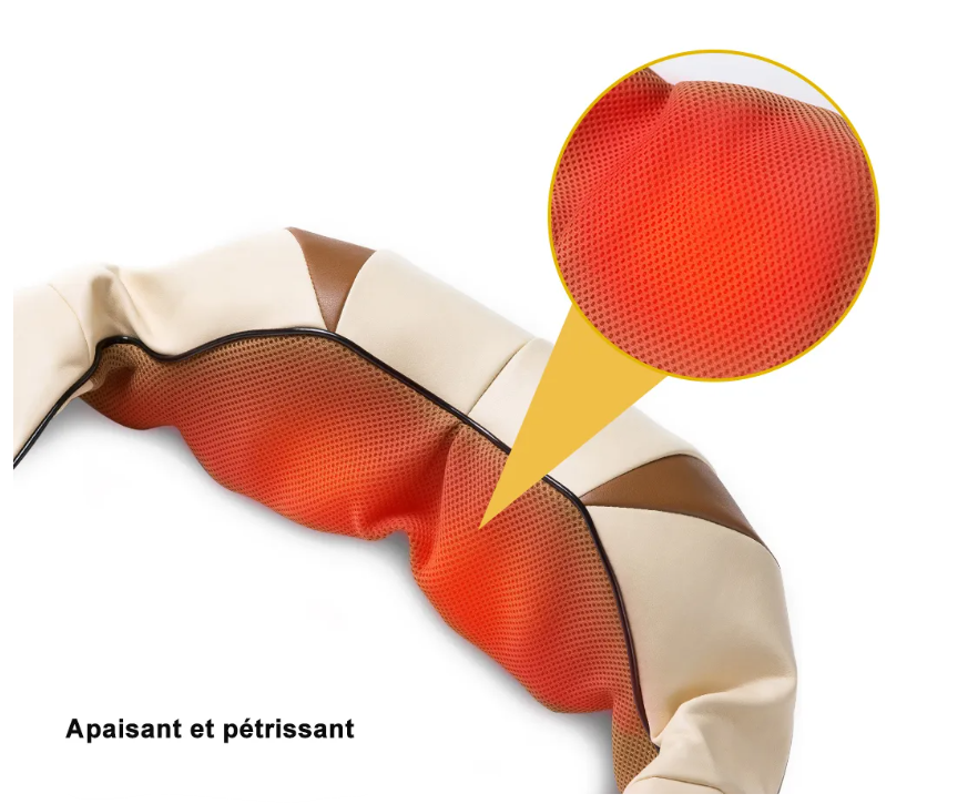 Appareil massage chauffant