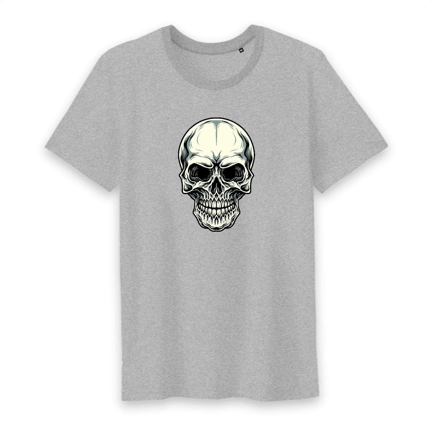 T shirt homme col rond Tête de Mort horreur