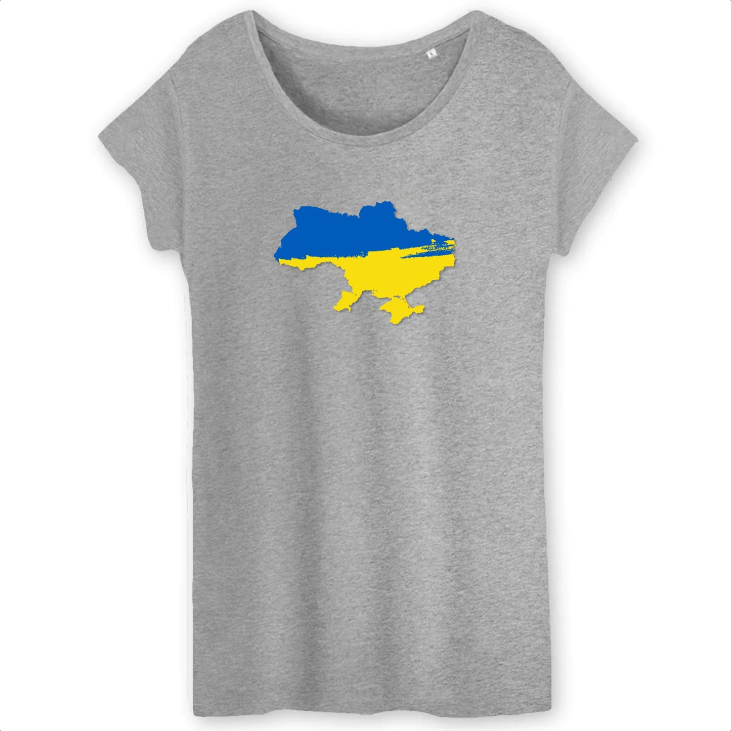 T shirt Femme Ukraine carte