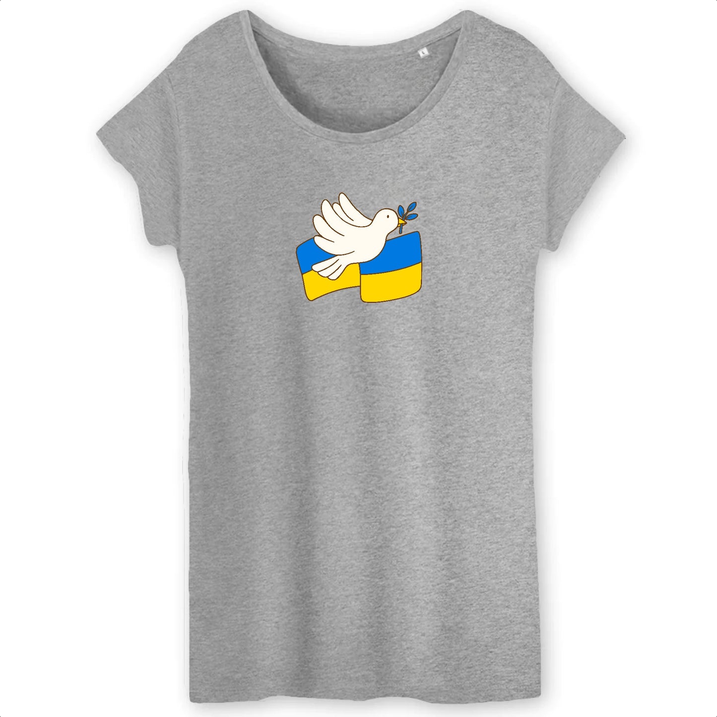 T shirt Femme Ukraine appel à la paix