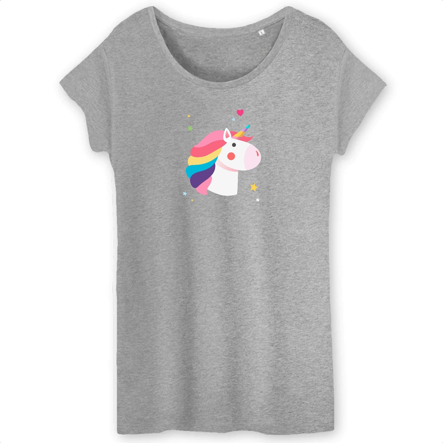 T shirt Femme Tête de licorne