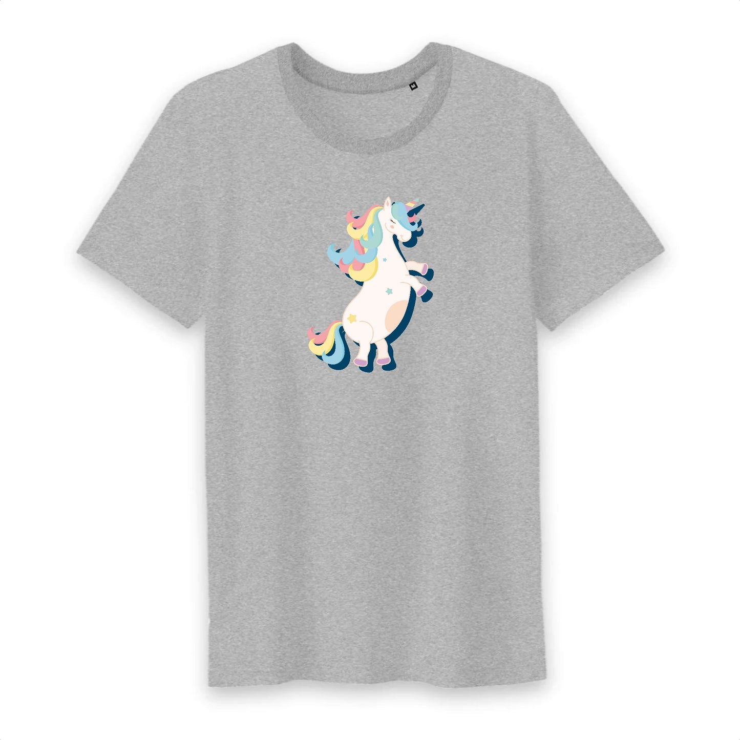 T shirt homme col rond Licorne danse