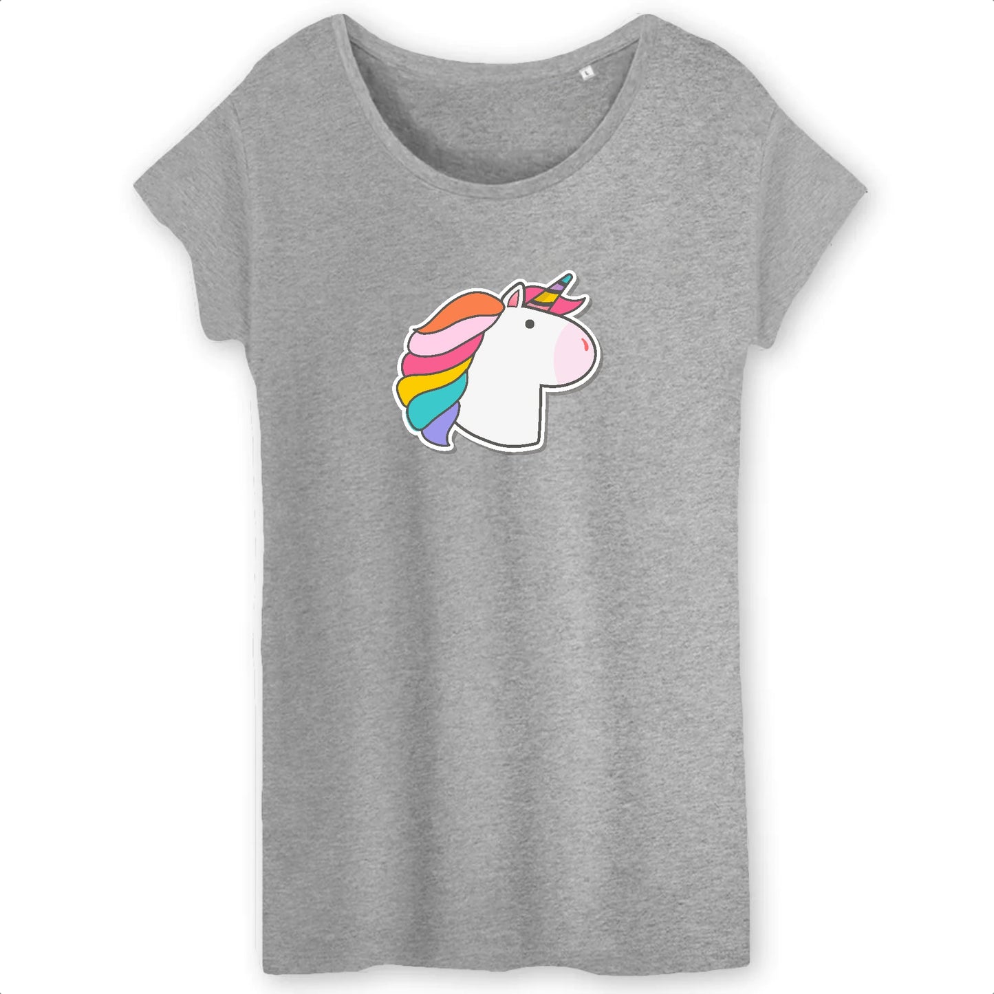 T shirt Femme Licorne visage