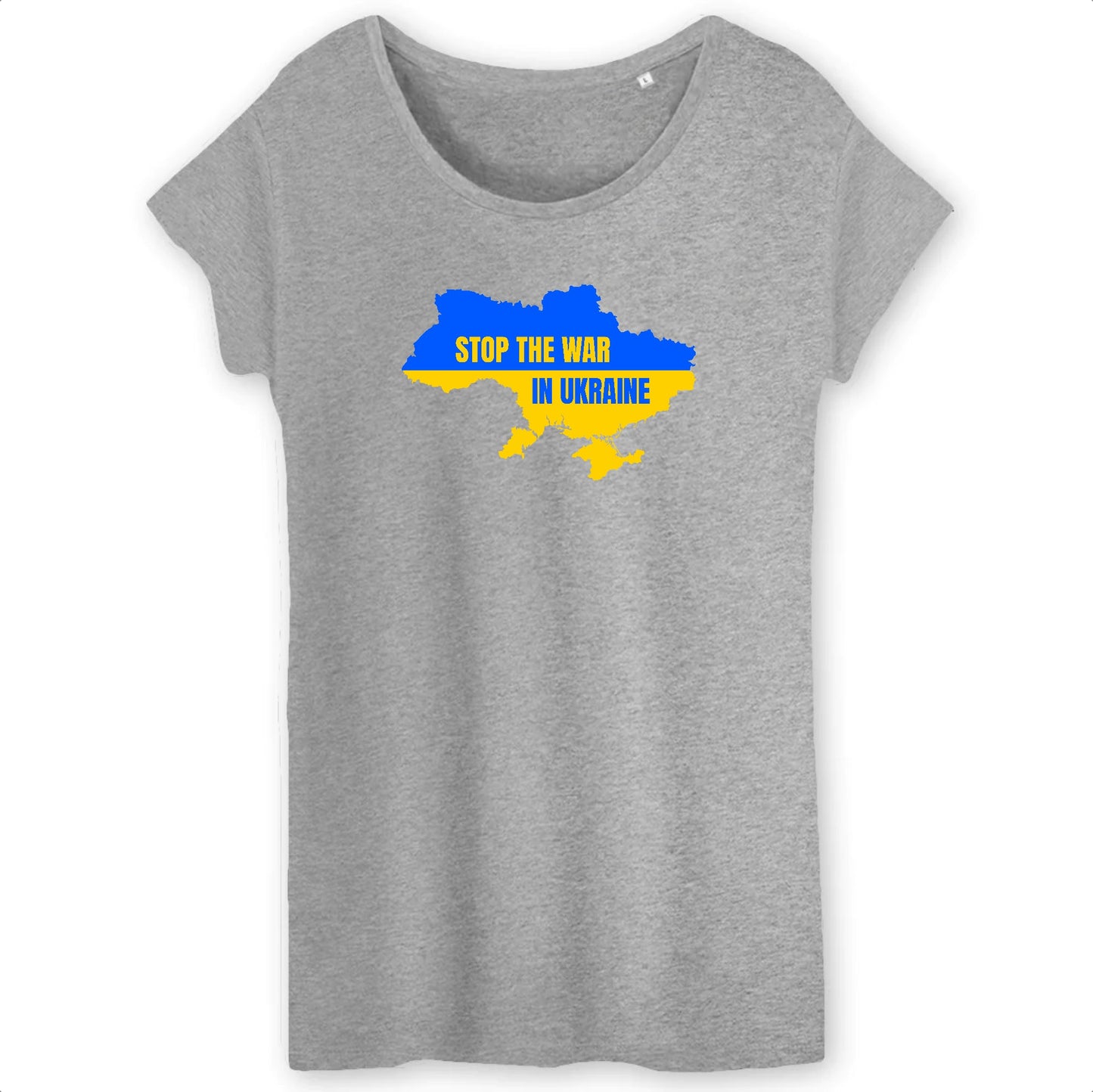 T shirt Femme Ukraine carte du pays