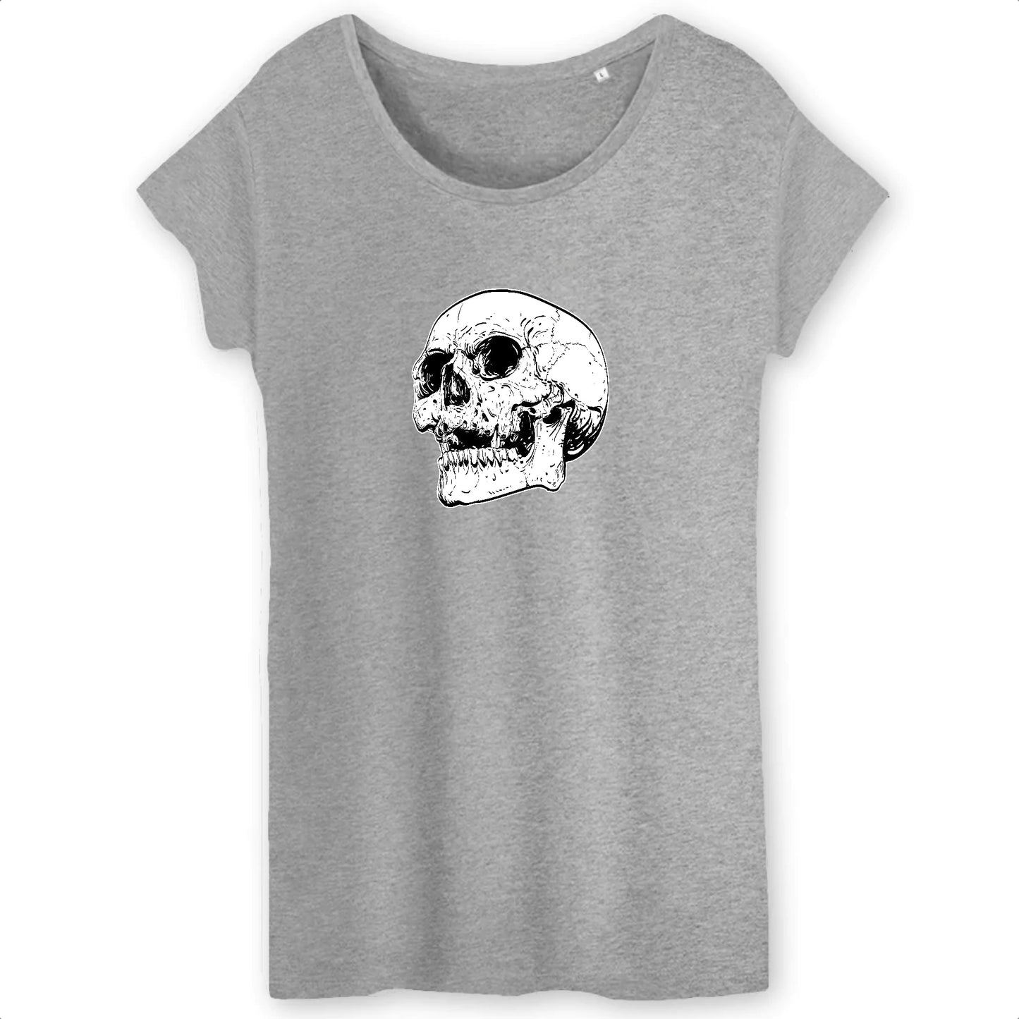 T shirt Femme Tête de Mort peur