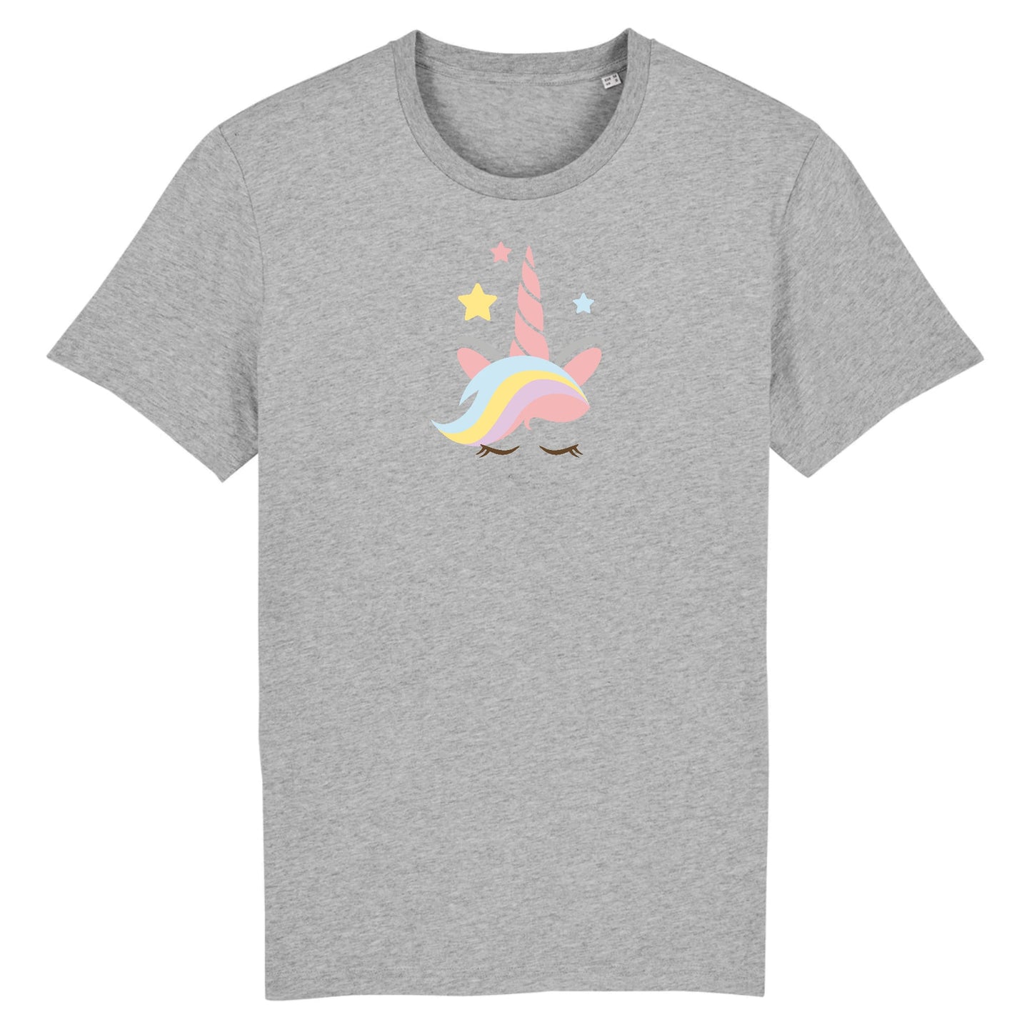 T shirt Licorne avec corne rose