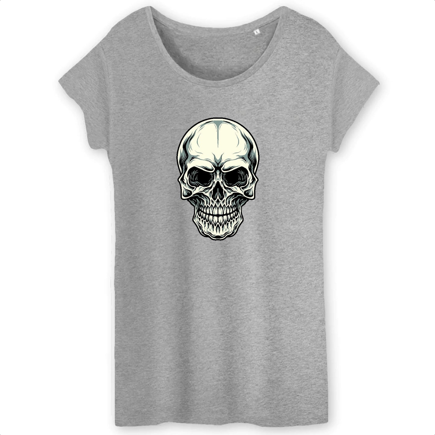 T shirt Femme Tête de Mort horreur