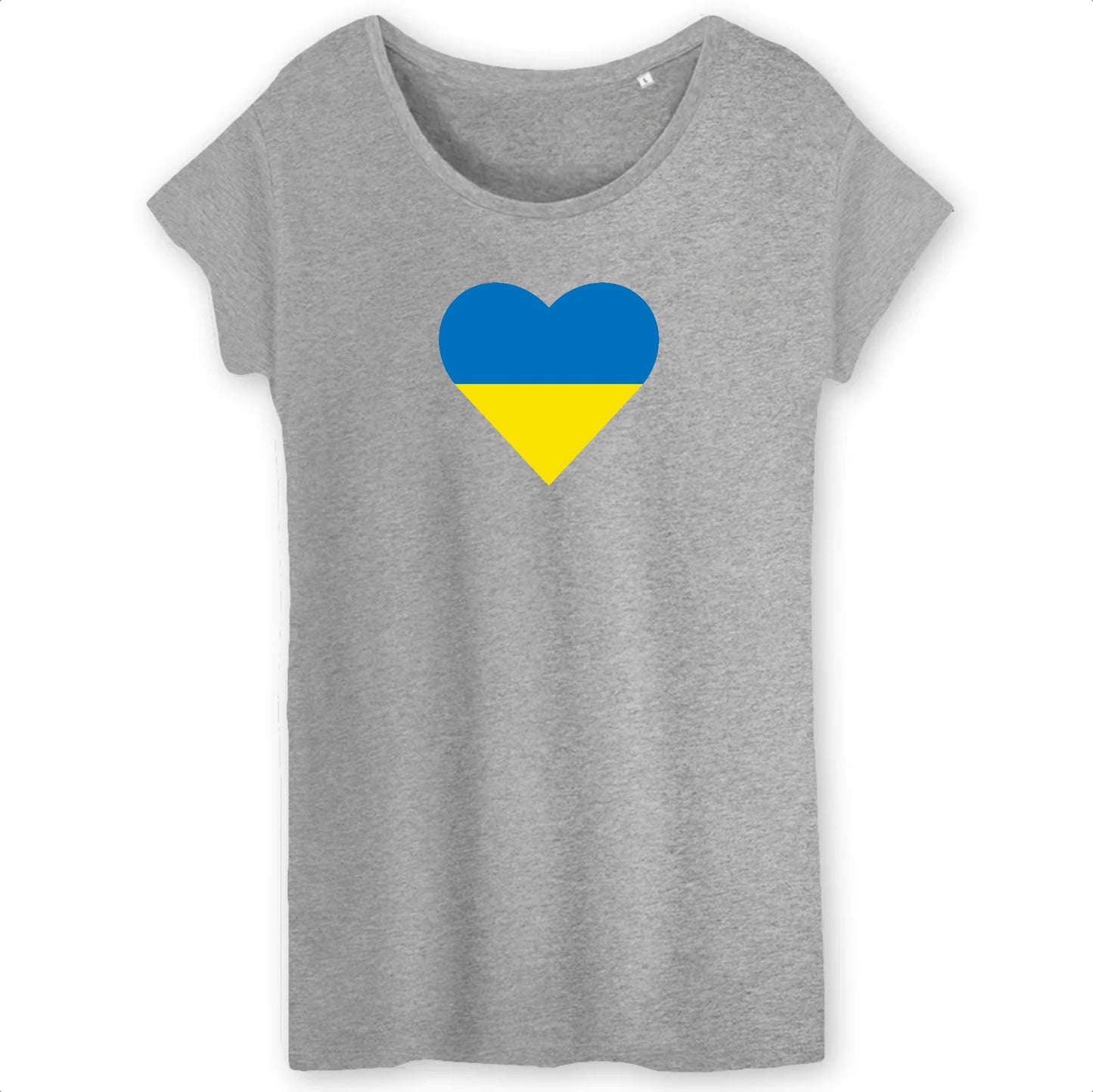 T shirt Femme Ukraine Coeur
