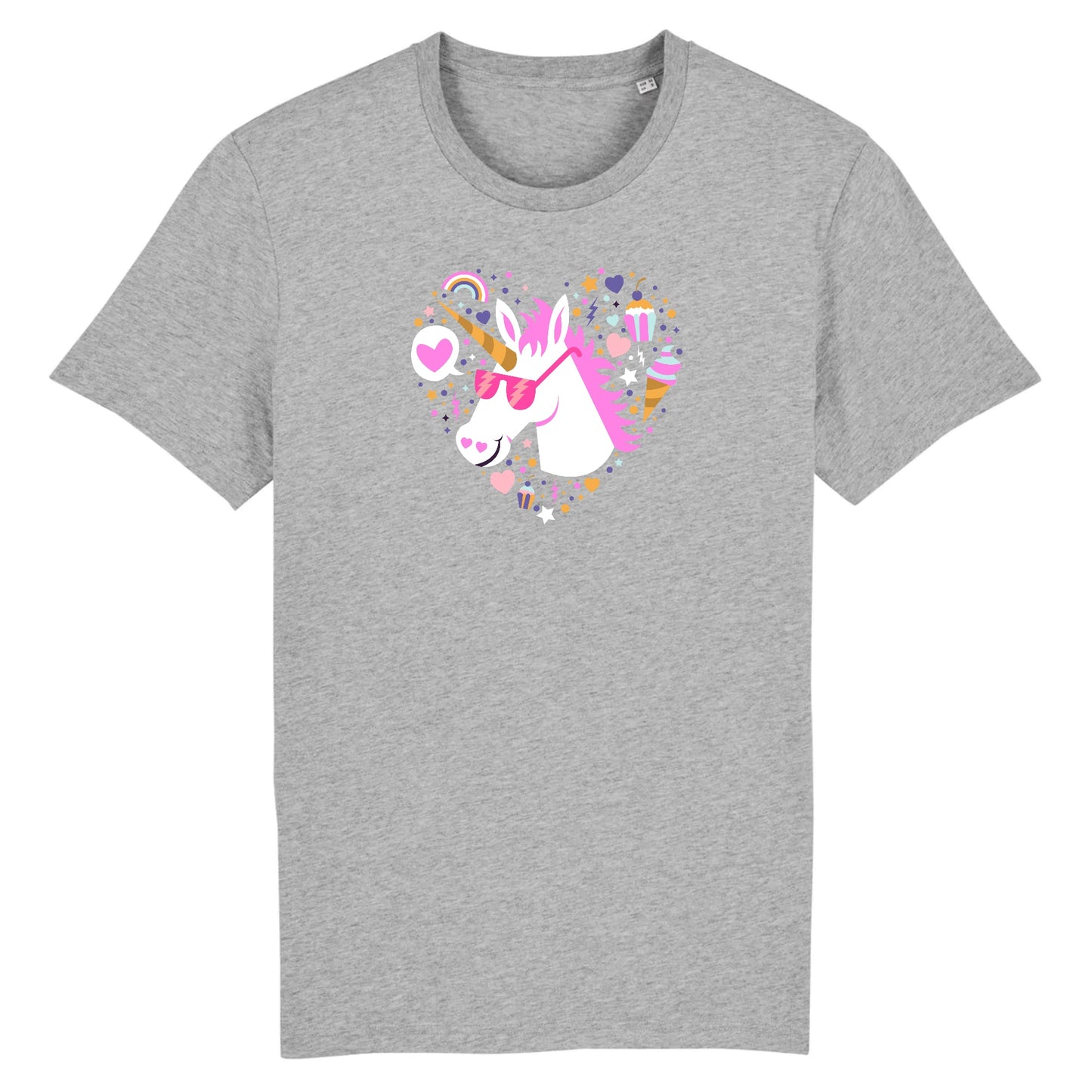 T shirt Licorne avec lunettes