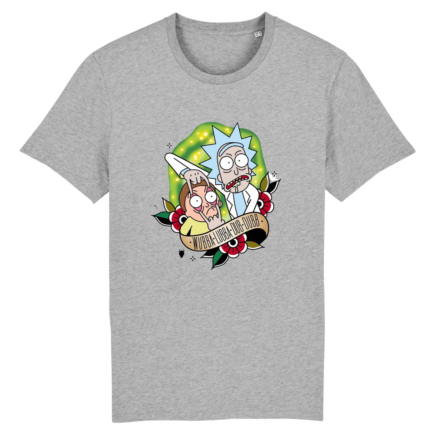 T shirt Rick et Morty wubba