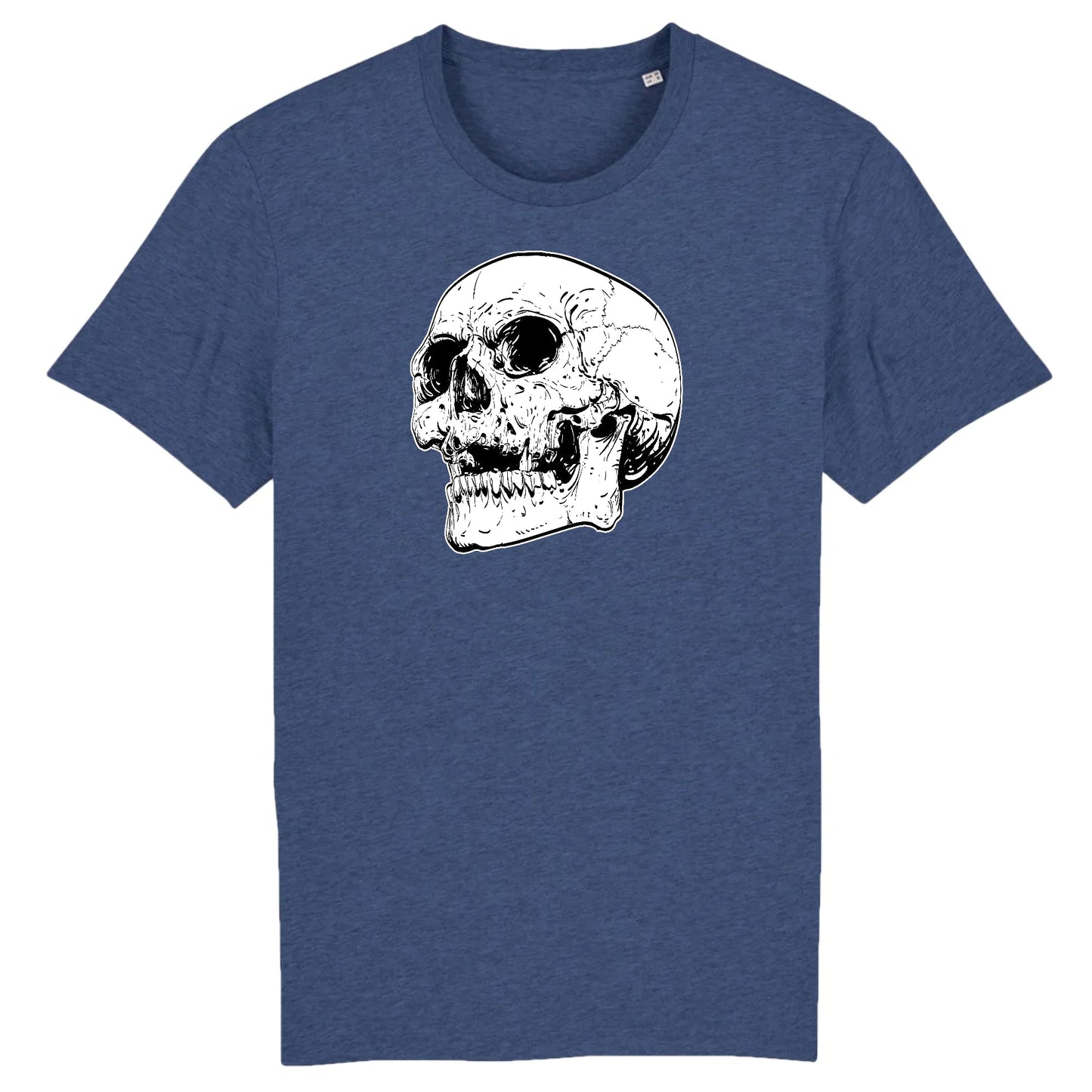 T shirt tête de mort peur
