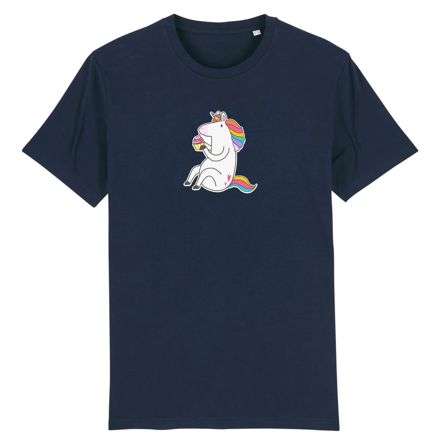 T shirt Unisex Licorne s'assoit