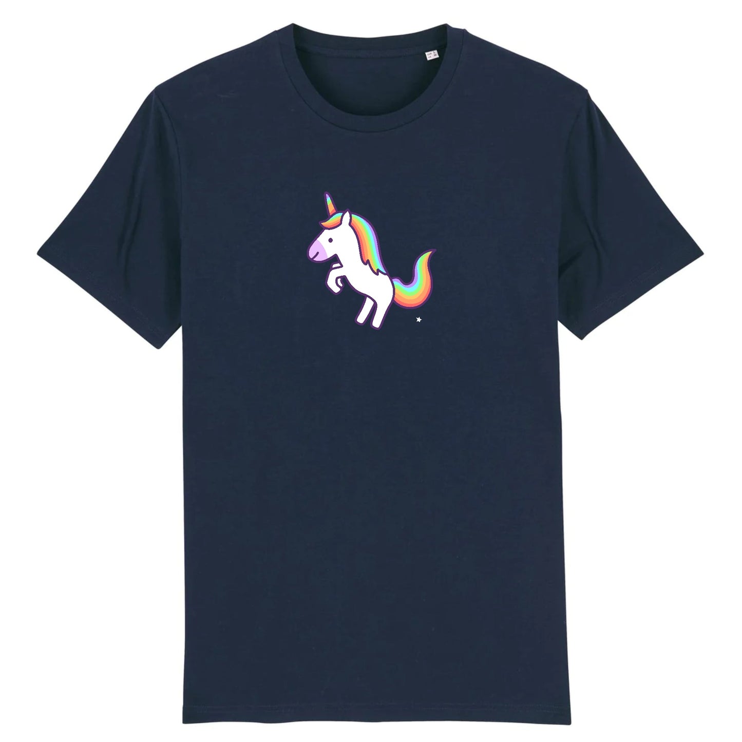 T shirt Unisex Licorne blanche