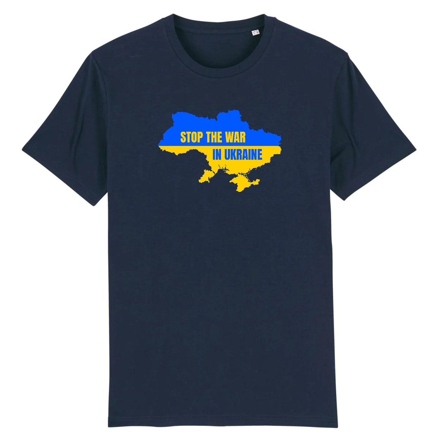 T shirt Unisex Ukraine carte du pays