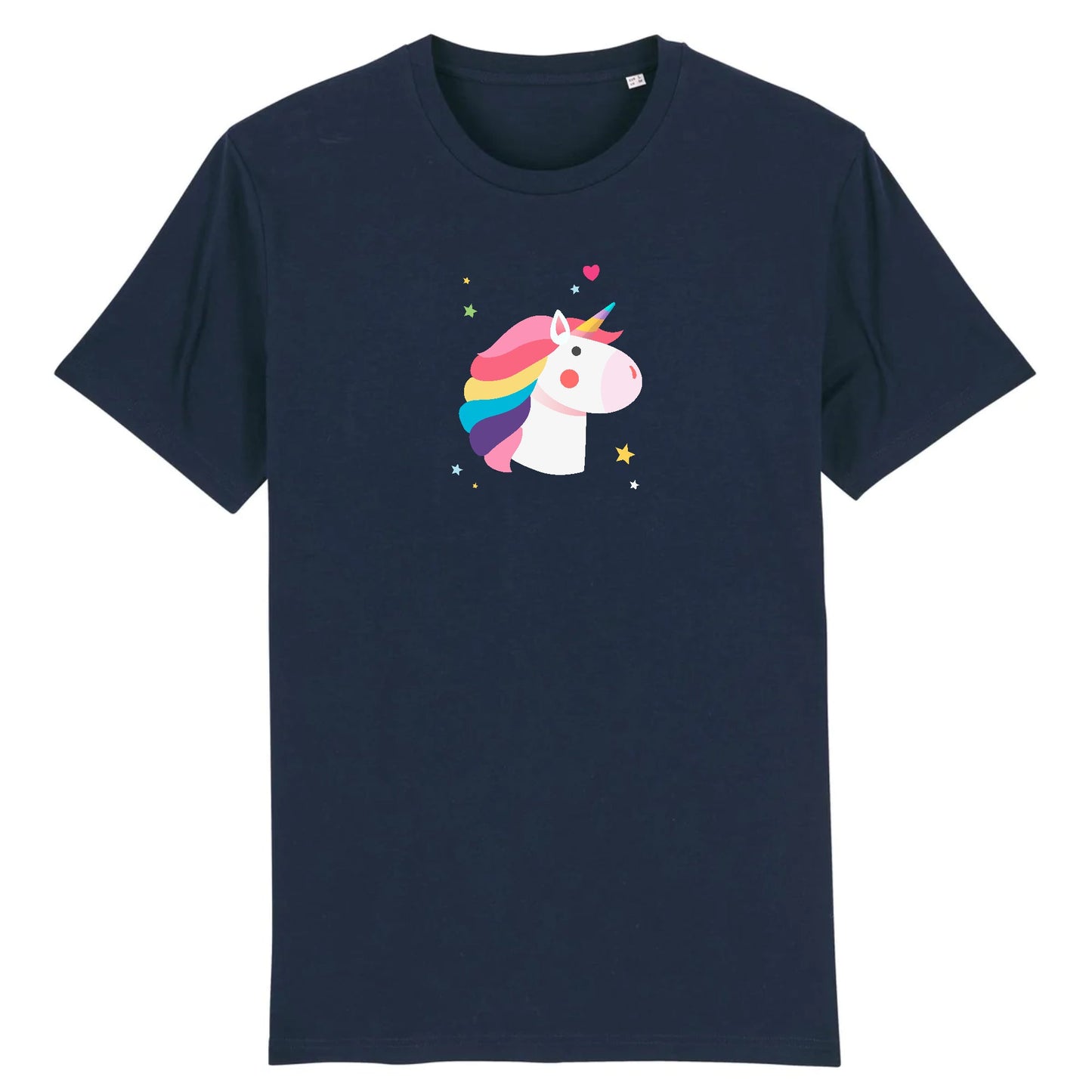 T shirt Unisex Tête de licorne