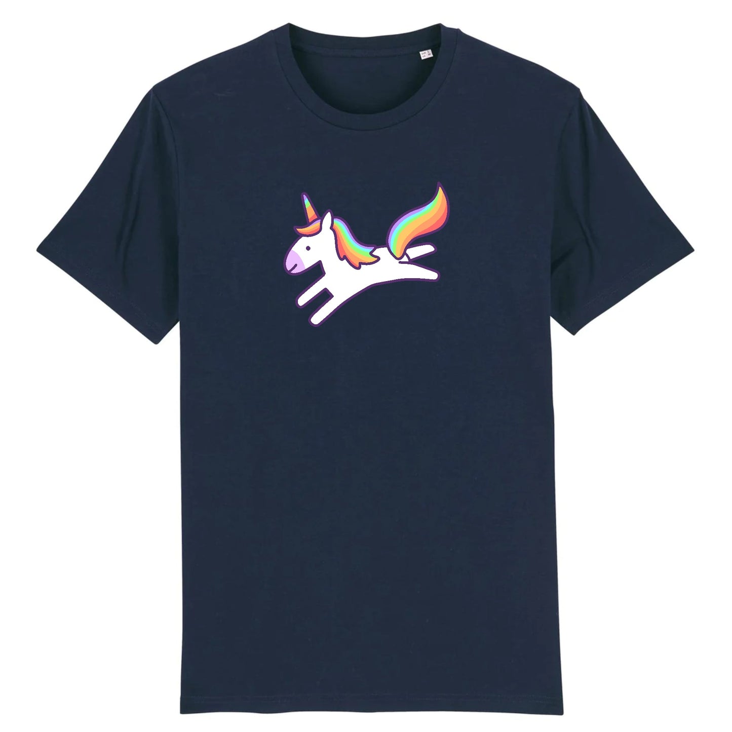 T shirt Unisex Licorne saute