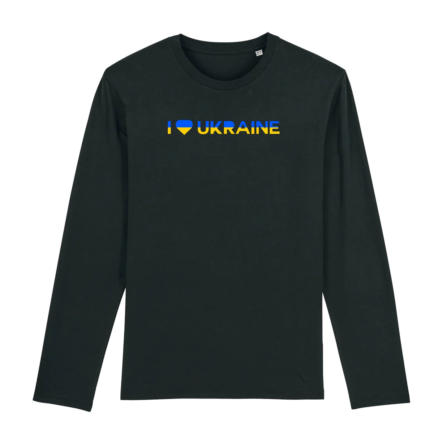 T shirt Manches longues Homme I Love Ukraine