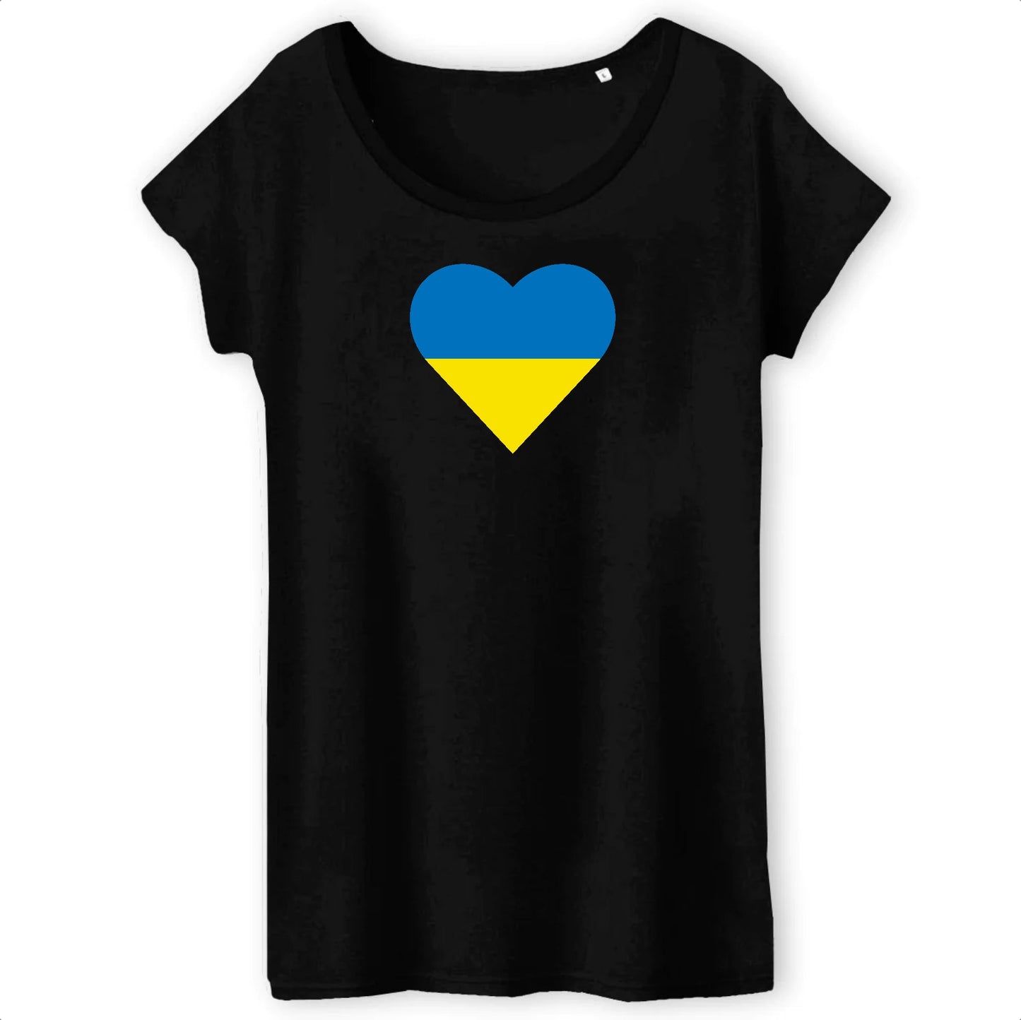 T shirt Femme Ukraine Coeur