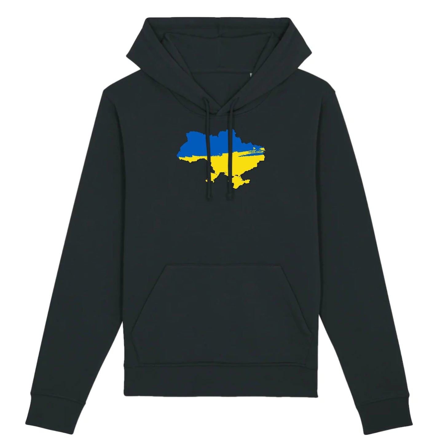 Sweat à capuche Ukraine carte