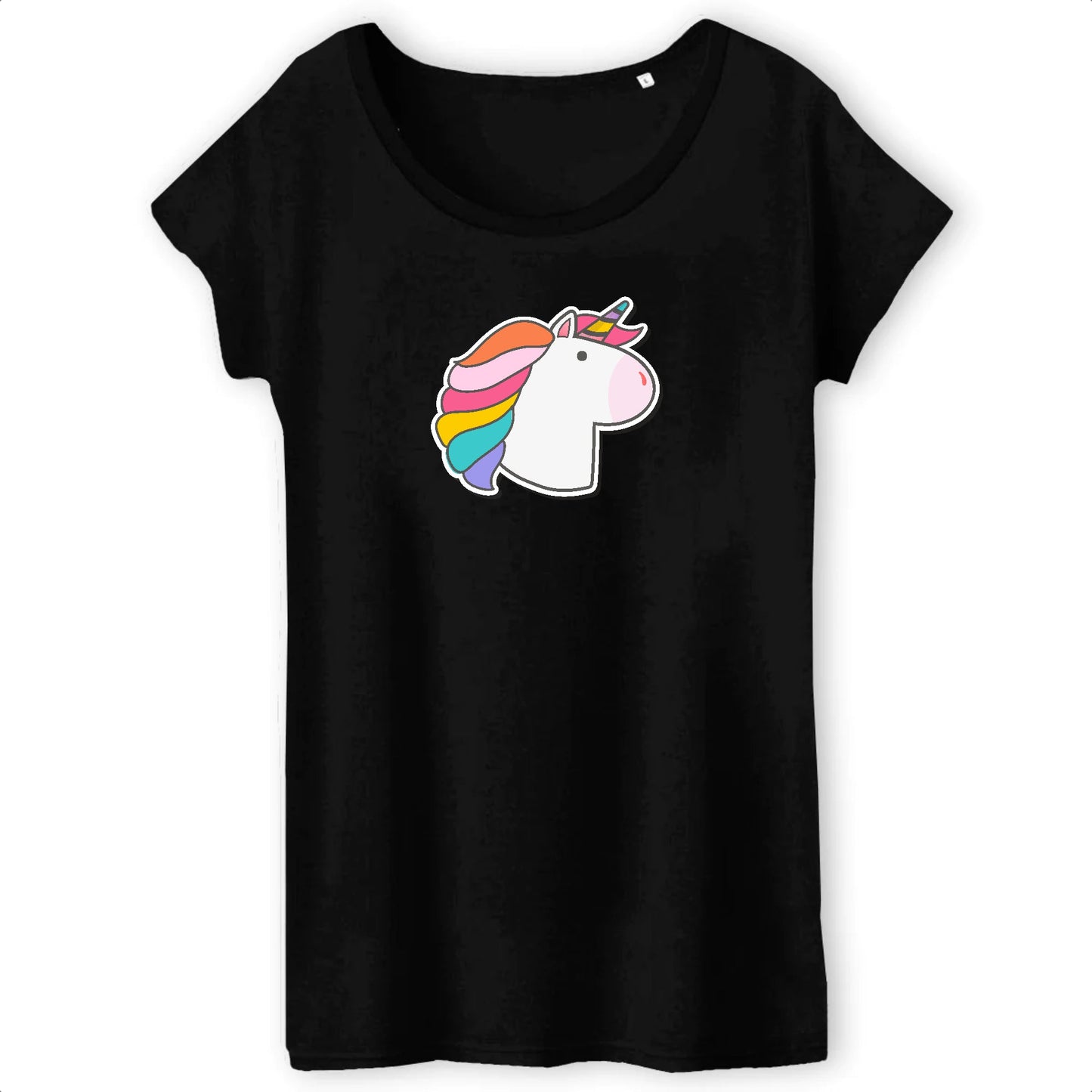 T shirt Femme Licorne visage