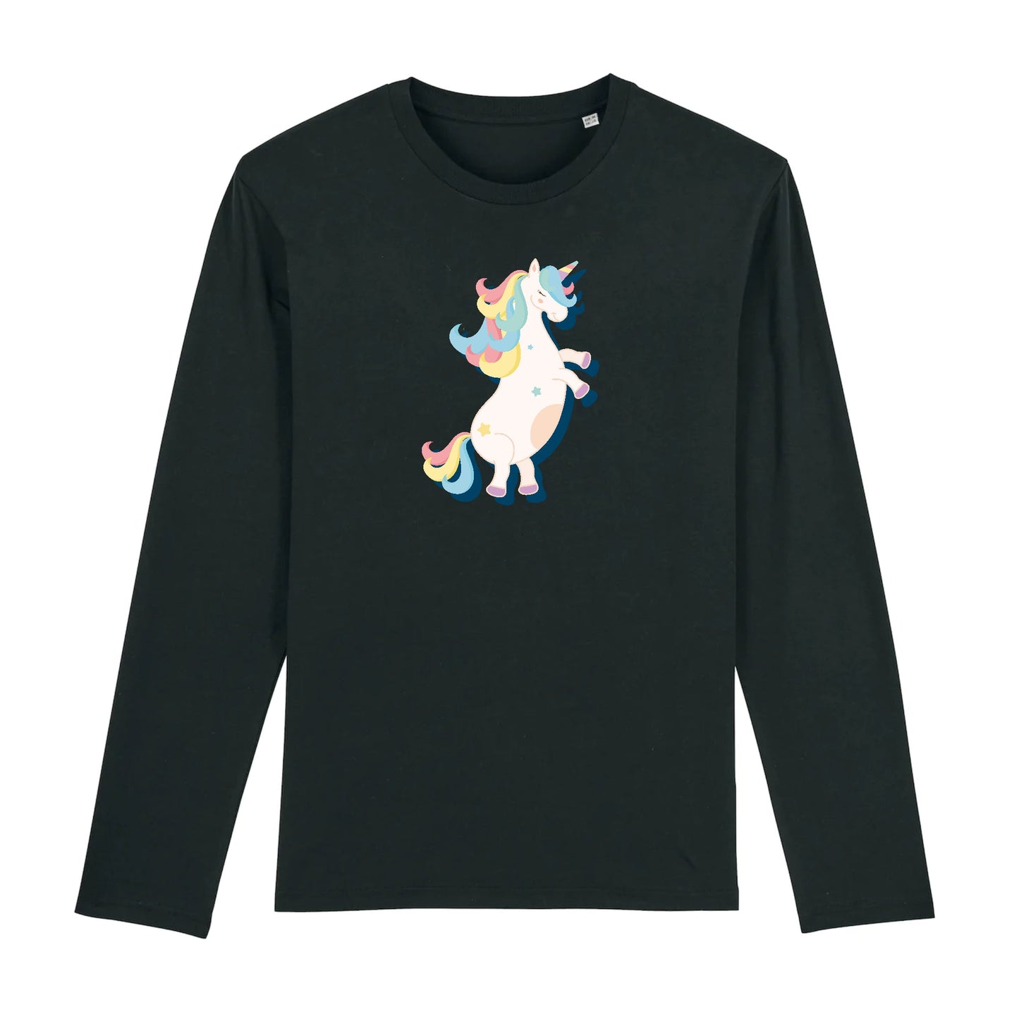 T shirt Manches longues Homme Licorne danse
