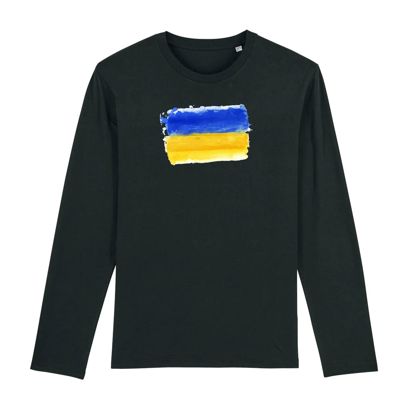 T shirt Manches longues Homme Ukraine Drapeau
