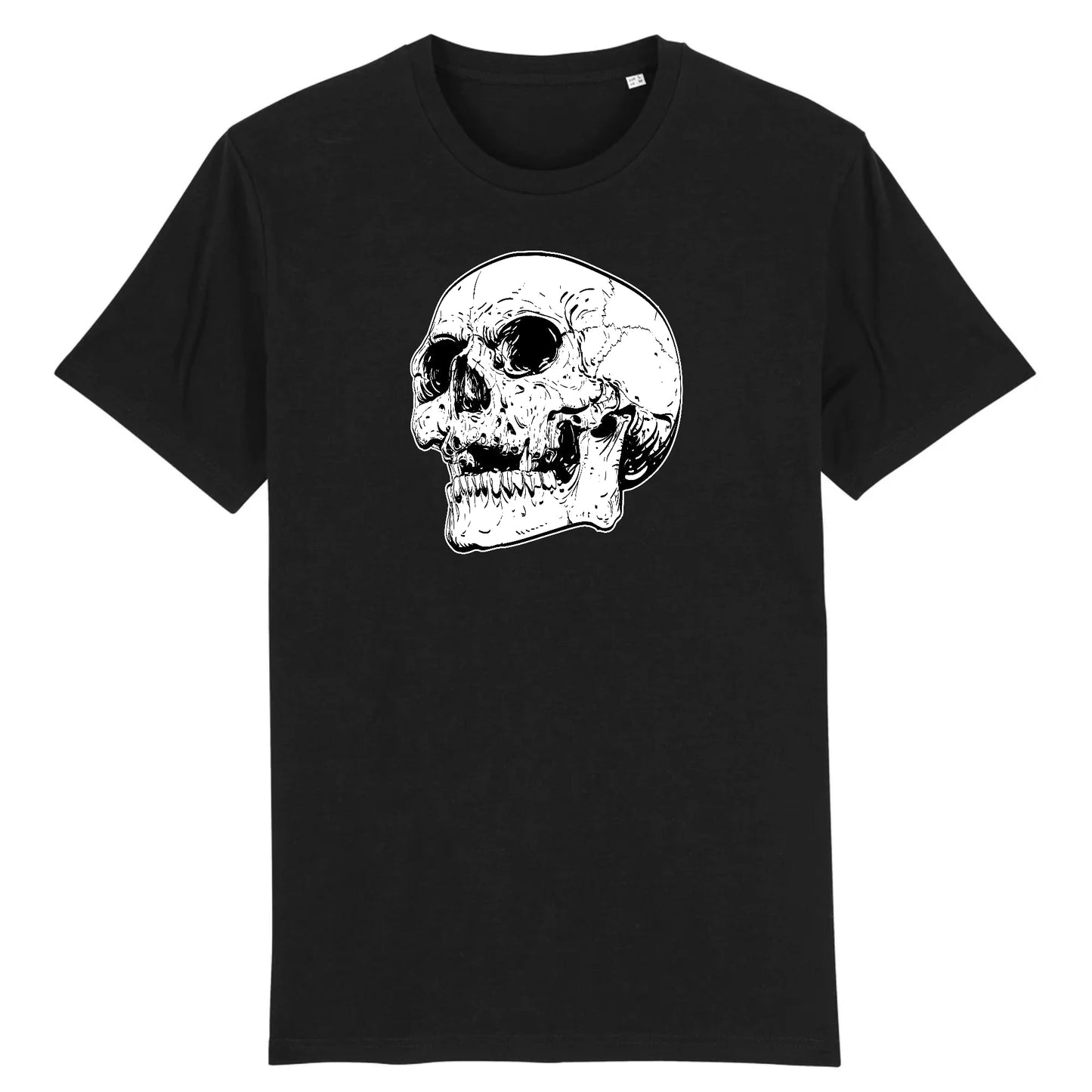 T shirt tête de mort peur