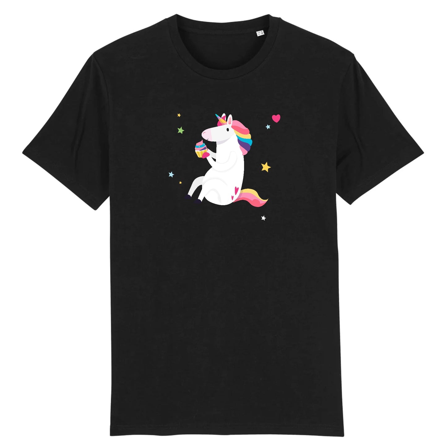 T shirt Licorne avec cupcake