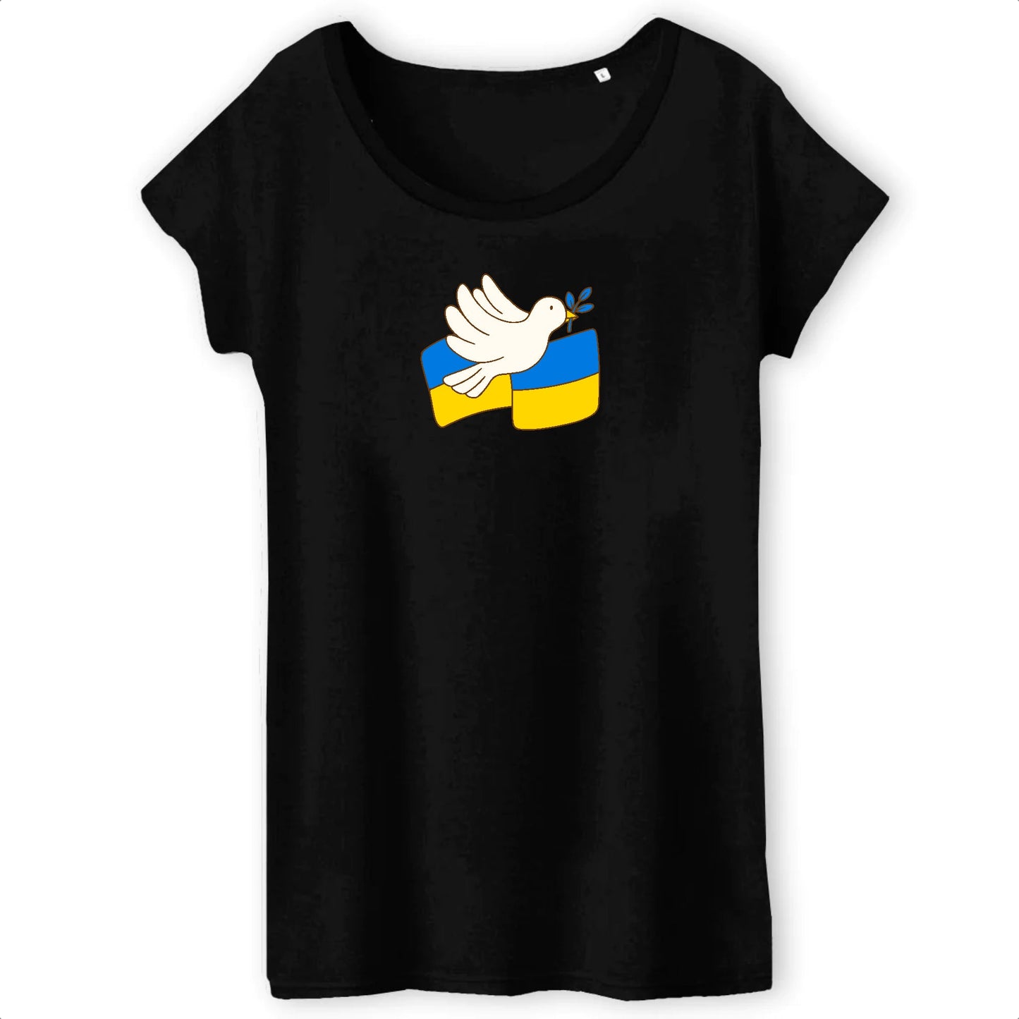 T shirt Femme Ukraine appel à la paix