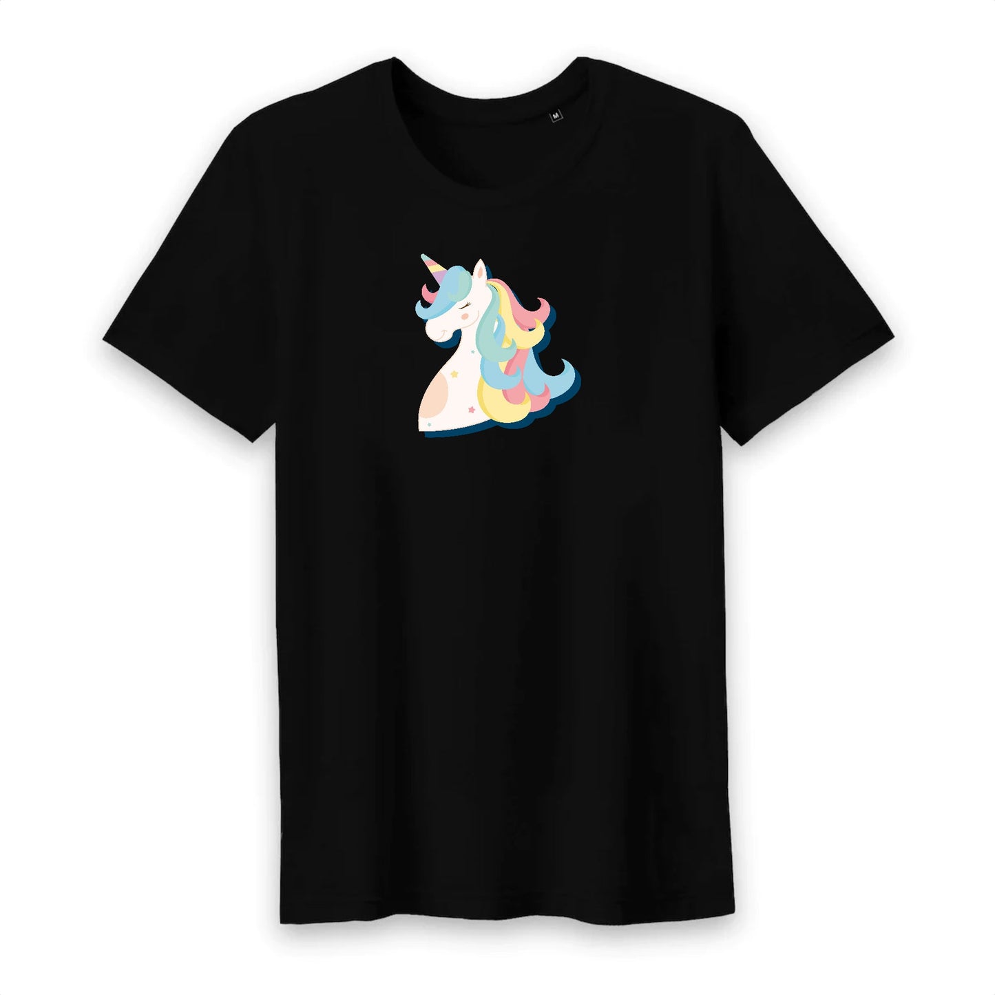 T shirt homme col rond Licorne magique