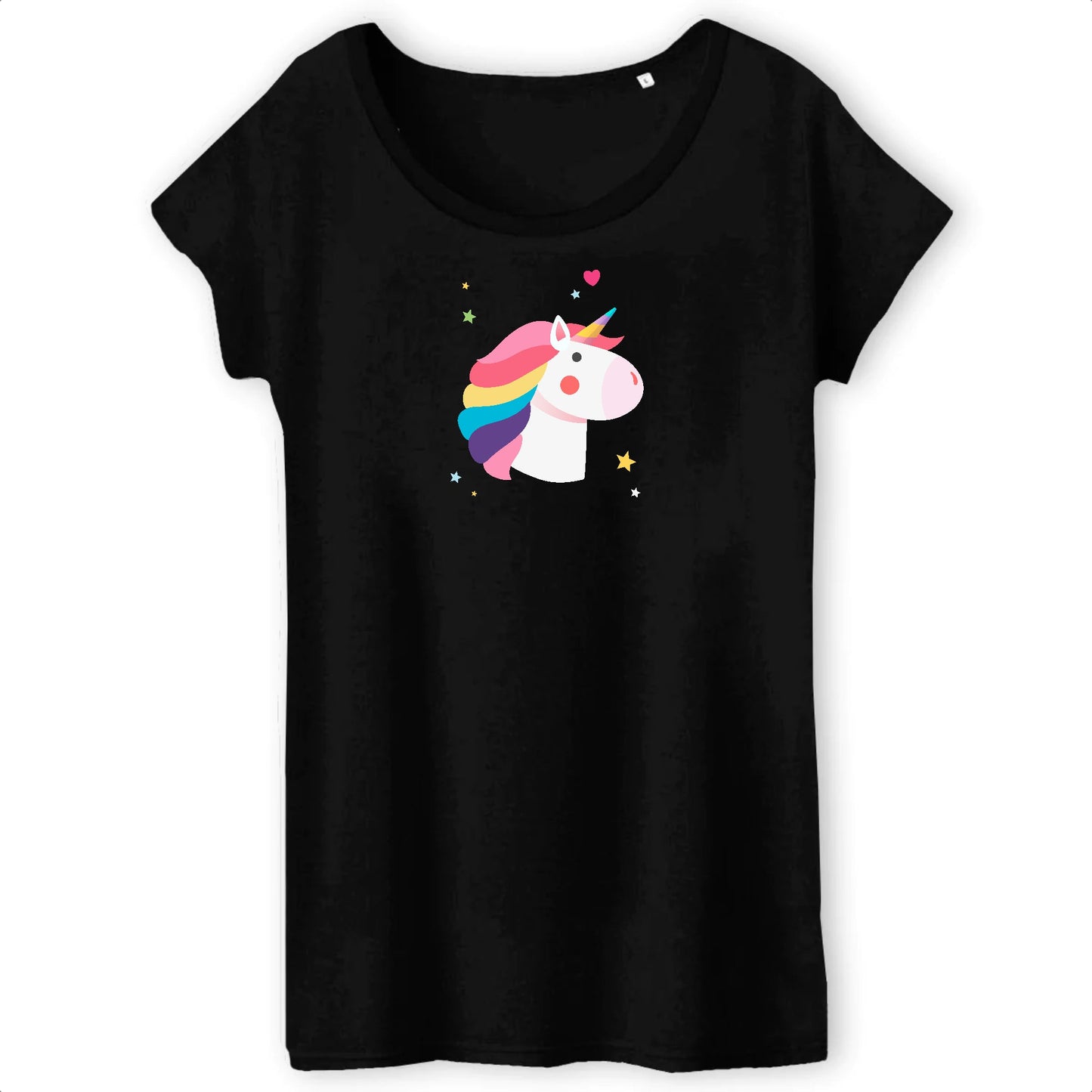 T shirt Femme Tête de licorne