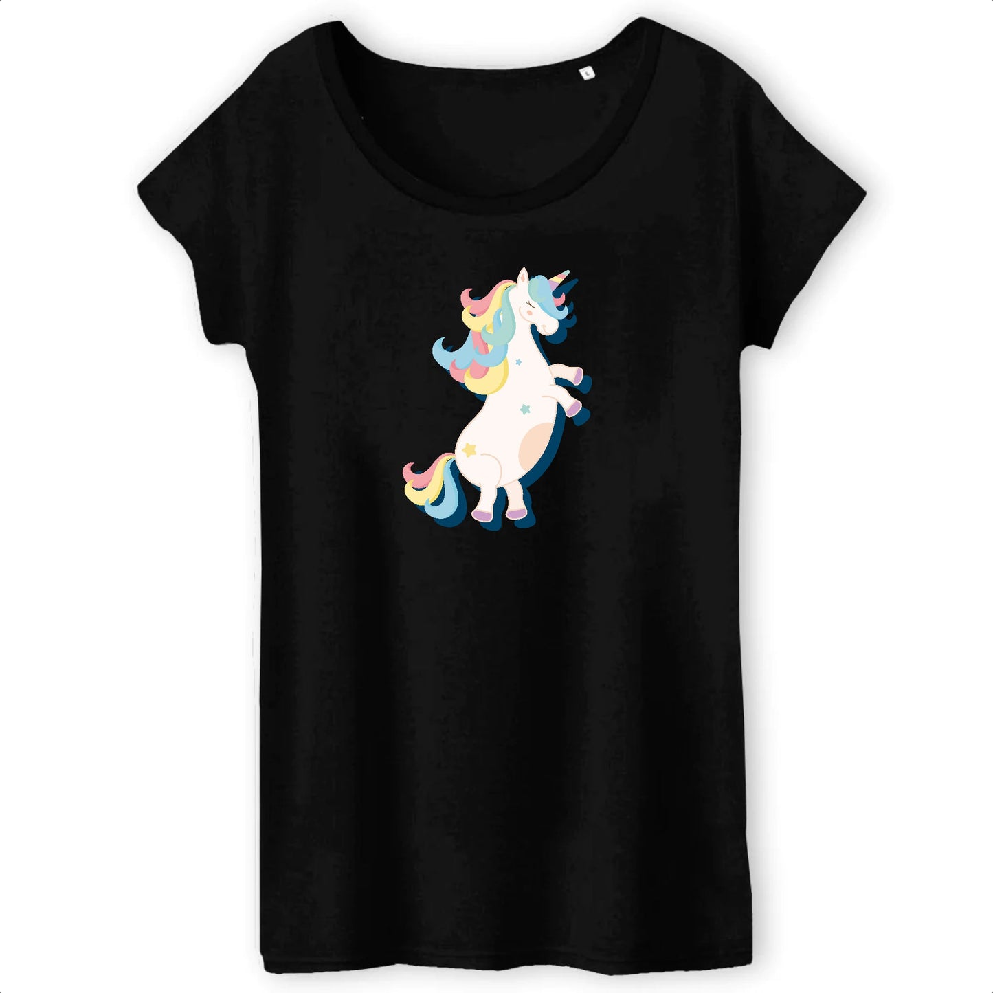 T shirt Femme Licorne danse