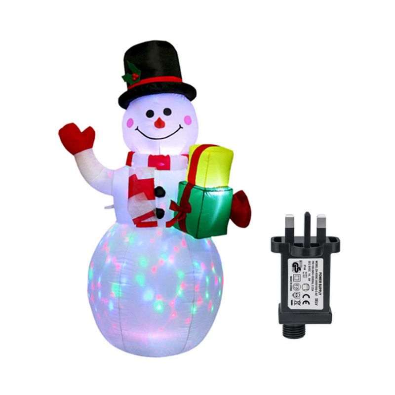 Bonhomme de neige gonflable