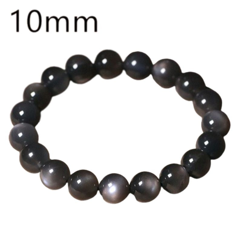 Bracelet pierre de lune noire