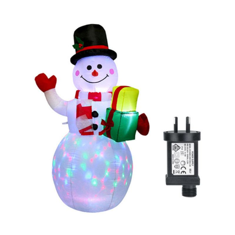 Bonhomme de neige gonflable