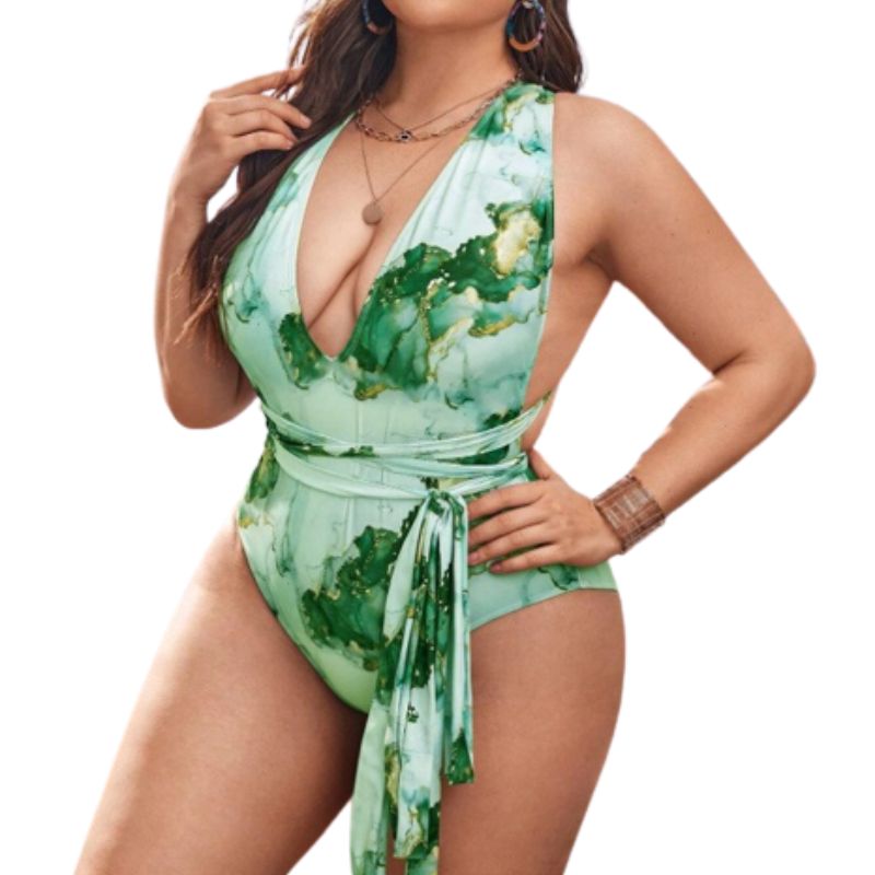 Maillot de bain 1 pièce grande taille
