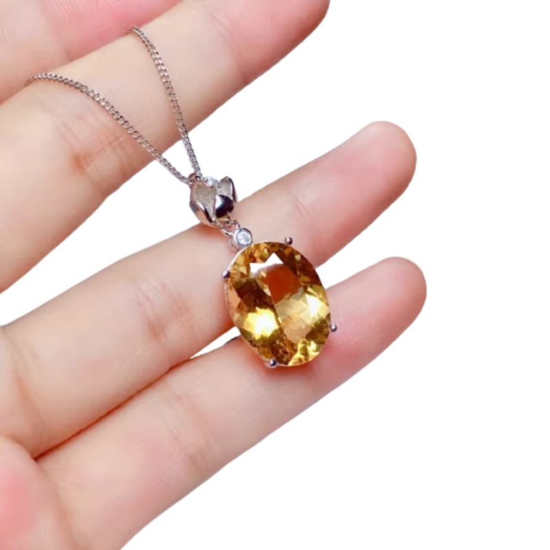 Pendentif citrine