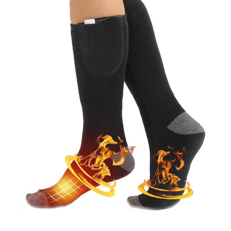 chaussettes chauffantes