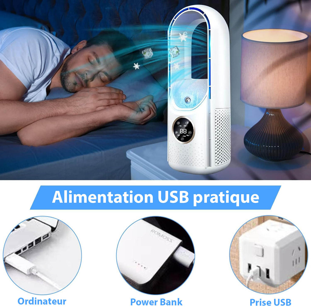 Climatiseur Portable Silencieux Sans Évacuation