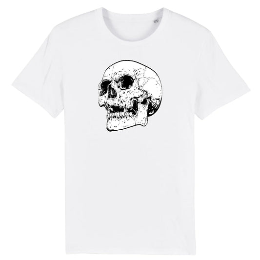 T shirt tête de mort peur