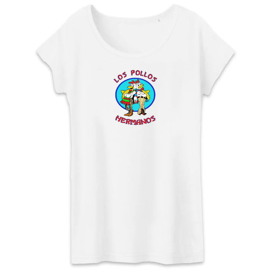 T shirt femme Los pollos hermanos frères poulets