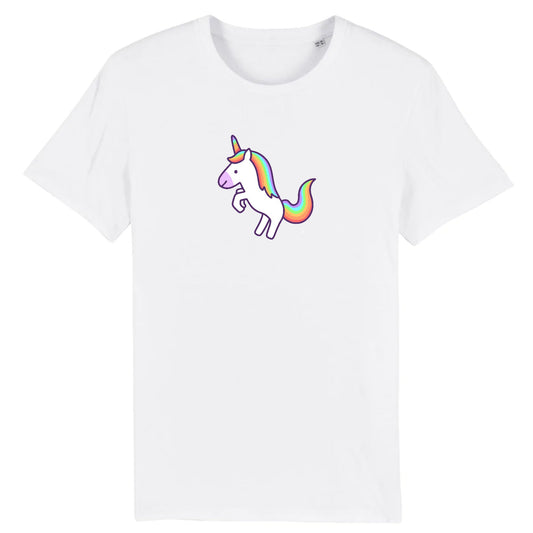 T shirt Licorne blanche