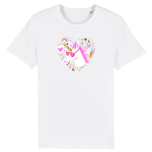 T shirt Licorne avec lunettes