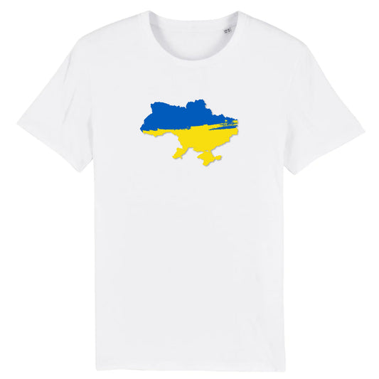 T shirt Ukraine carte