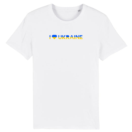 T shirt Unisex I Love Ukraine