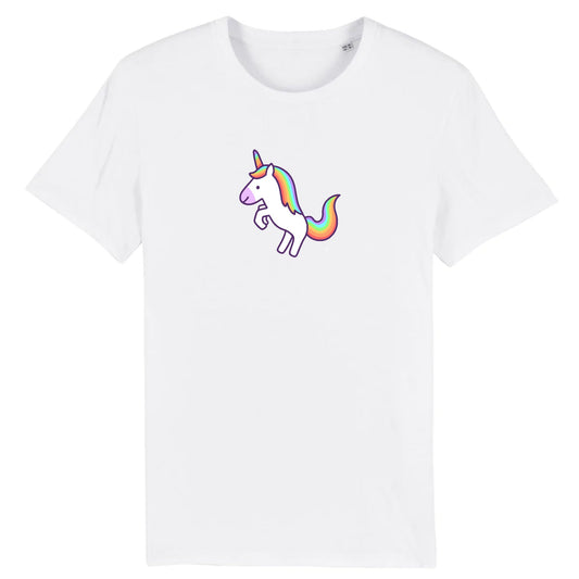 T shirt Unisex Licorne blanche