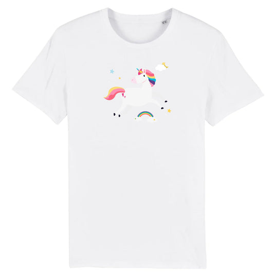 T shirt Unisex Licorne sur les Nuages